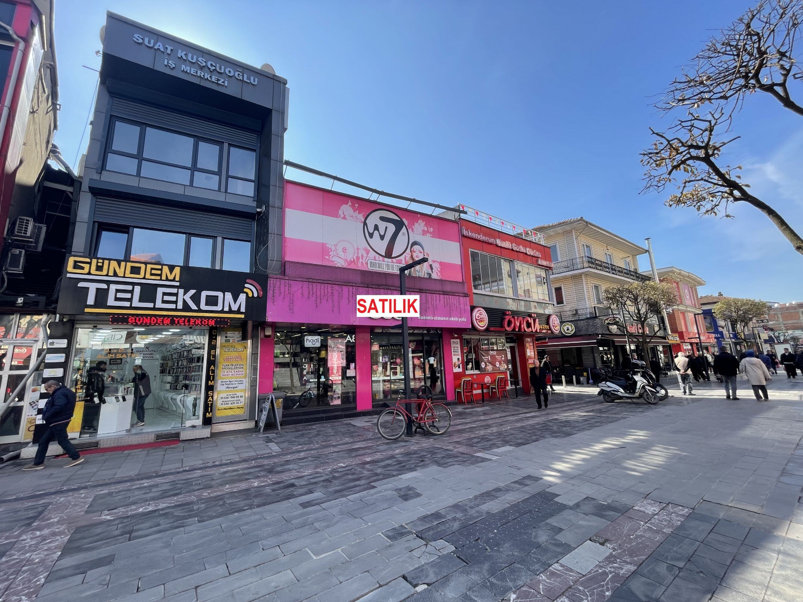 DÜZCE MERKEZ GAZİANTEP CAD. ÜZERİNDE SATILIK DÜKKAN & MAĞAZA