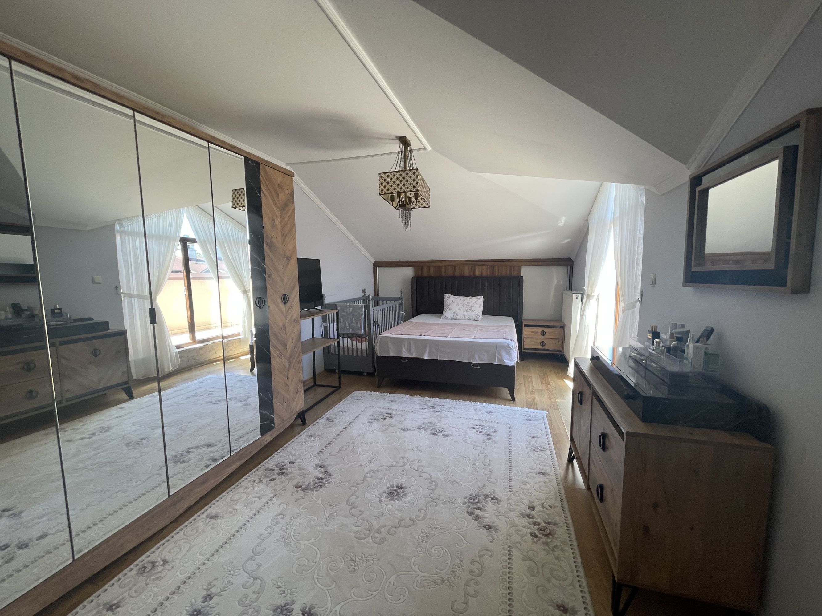 DÜZCE KÜLTÜR PARK SİTESİNDE ÖNÜ AÇIK SATILIK DUBLEX DAİRE