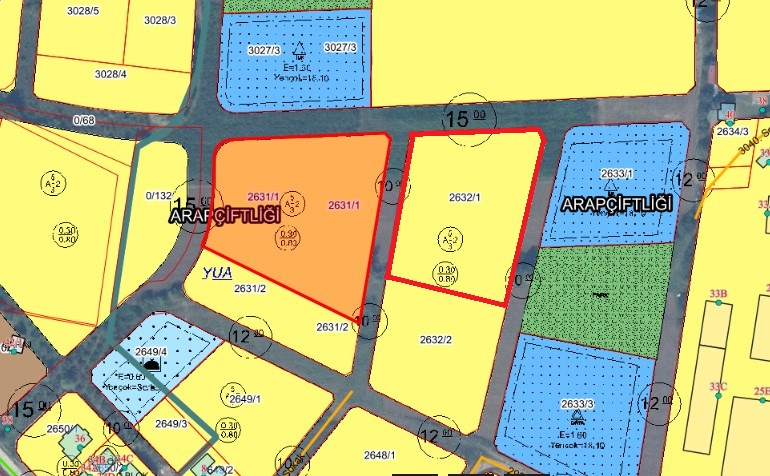 DÜZCE MERKEZ ARAPÇİFTLİĞİ MAH VİLLALIK KAT KARŞILIĞI ARSA